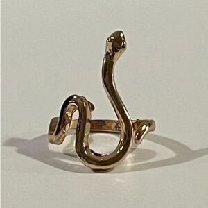 New Gold Snake Ring